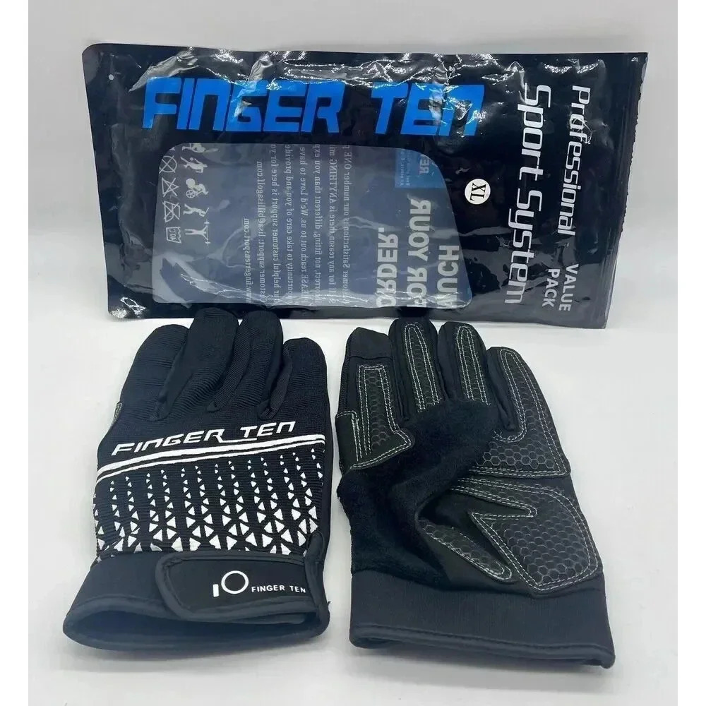 Full Finger Workout Gloves‎ Men Women Padding Weight Lifting Touchscreen Able XL